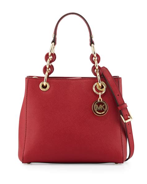 MICHAEL Michael Kors Small Cynthia Saffiano Satchel 